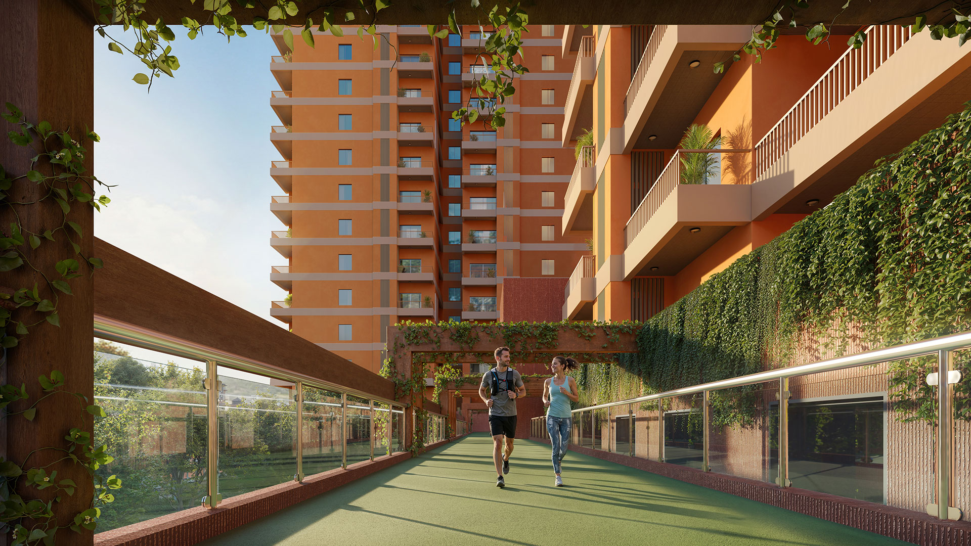 Max Estate 105 — Elevated Jogging Track, Unique to Delhi NCR